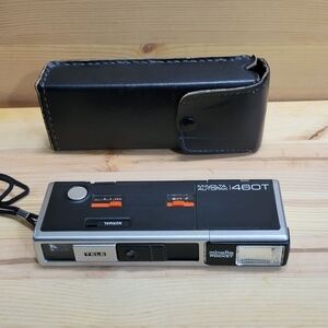 Vintage Minolta Autopak 460T Pocket Film Camara Telephoto UNTESTED